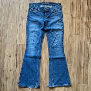 Vintage American Eagle Downtown Flare Low-Rise Jeans